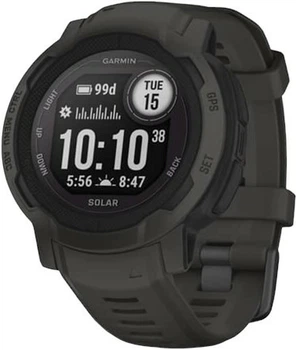 Смарт-годинник Garmin Instinct Crossover Solar Graphite (010-02730-11/01)