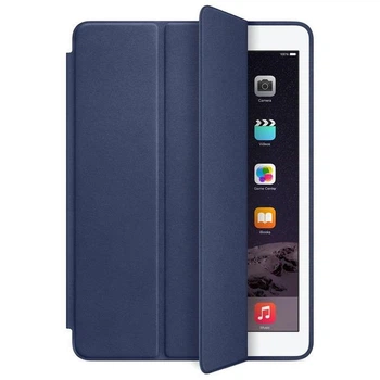 Чехол Smart case на iPad 5 / 6 9.7" (2017/2018) темно синий midnight blue с микрофиброй