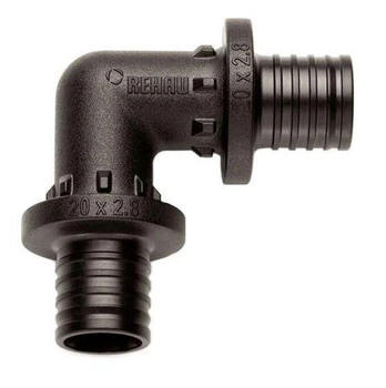 Кутник Rehau Rautitan PX Ø20 - 90°, рівнопрохідний 160022-001