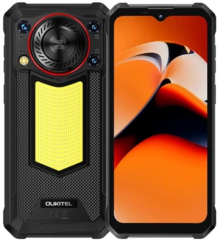 Мобільний захищений смартфон Oukitel WP53 Pro (8+256Gb, АКБ 10600 мАг) Black