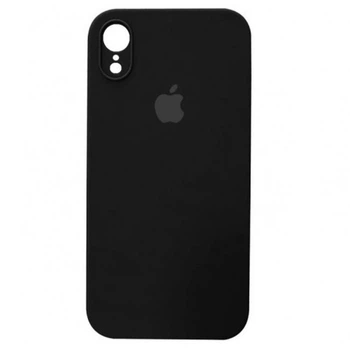 Чехол Fiji Silicone Case Full Camera для Apple iPhone XR бампер накладка с защитой камеры Black