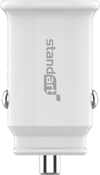 Ładowarka samochodowa Standart USB-A + USB-C 20 W White (GT-ZJ21 White)