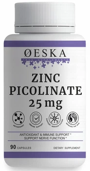 Цинк Пиколинат 25мг 90 капсул Oeska | Zinc Picolinate 25mg