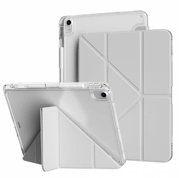 Чохол CaseFashion Origami case з тримачем для стілуса для iPad 11 (A16) (2025) Grey