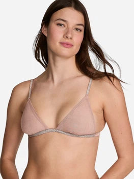 Бюстгальтер без косточек Victoria's Secret 931204235 XS Бежевый (1159842192)