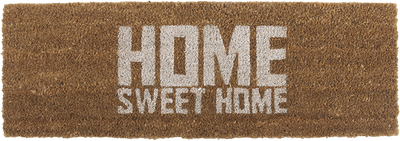 Wycieraczka pod drzwi Present Time Home Sweet Home z włókna kokosowego 75 x 26 x 2 cm (8714302595257)