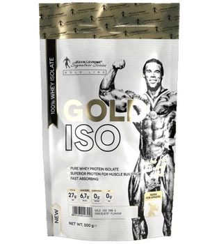 Протеїн ізолят Kevin Levrone Gold ISO 500 грм