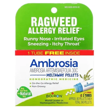 Розчин амброзії полінолистної Boiron Ambrosia Artemisiaefolia 240 гранул