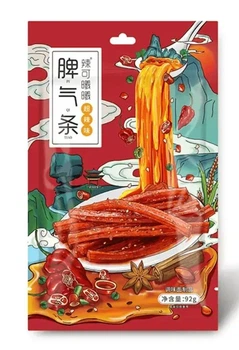 Снек латяо Lakexixi Temper Latiao Extra Spicy Flavor 92г – фото