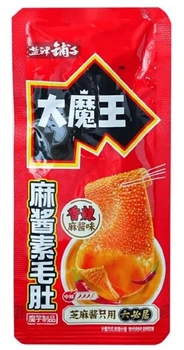 Острый снек вегетарианский рубец Yanjin Big Devil Konjac Tripe Spicy Sesame Sauce Flavor 18г