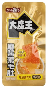 Снек вегетарианский рубец Yanjin Shop Big Devil Konjac Vegetarian Snack Sesame Sauce Flavor 20г
