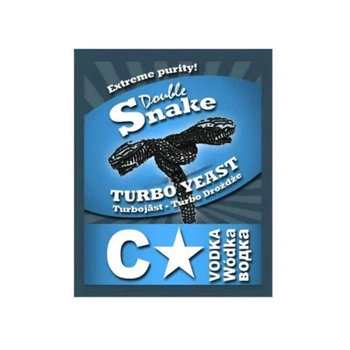 Турбо-дрожжи Double Snake C-Star turbo yeast на 25 литров, 66 г
