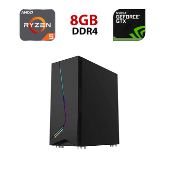 Компьютеры AMD Ryzen 5 с видеокартой GeForce GTX 1070 купить в
