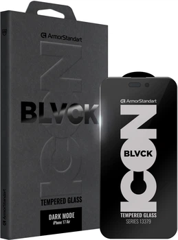 Захисне скло ArmorStandart Dark Mode BI для смартфона Apple iPhone Air Black (ARM86632)