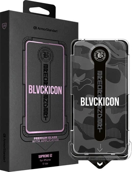 Захисне скло з аплікатором ArmorStandart Black Icon Supreme EZ для iPhone 17 Air Black (ARM86409)