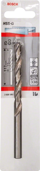 Свердло Bosch HSS-G 8 x 117 мм (2608585932)
