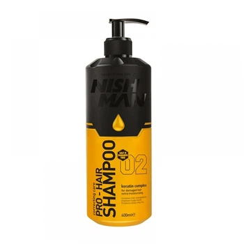 Шампунь для волосся Nishman Pro-Hair Shampoo 02 Keratin Complex 400ml