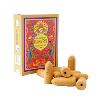 Аромаконусы обратного потока Ладан Back Flow cones Frankincense 10 шт. в уп. Sreevani 8906037224797