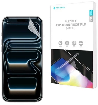 Антибликовая пленка на экран RockSpace Explosion-Proof Matte для iPhone 17 Pro Max