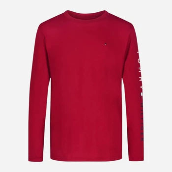 Детский лонгслив для мальчика Tommy Hilfiger 219910462 110 см Красный (1159843195)