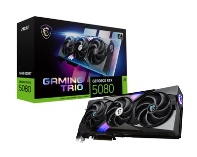 Видеокарта MSI GeForce RTX 5080 16G GAMING TRIO