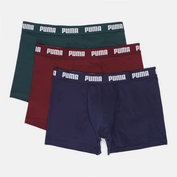 Набір трусів боксерів чоловічих бавовняних Puma Men Everyday Boxer 3P 93832713 S 3 шт Red/Navy (8720245967044)