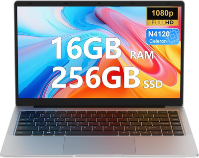Ноутбук 14.1" Maxlegen MAX15P Intel Celeron N4120 RAM 16GB SSD 256GB Windows 11 (UKR)