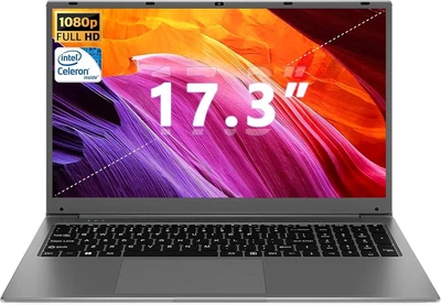 Ноутбук 17.3" SGIN M17 Pro-N Intel Celeron N4000 RAM 8GB SSD 256GB Windows 11 (UKR)