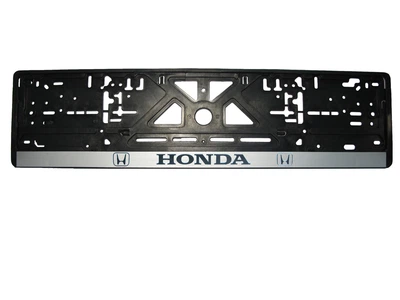 Рамка номерного знаку Honda пластикова чорна 1шт