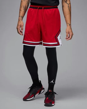Баскетбольні Шорти Jordan Sport Men's Dri-FIT Mesh Diamond Shorts(HF9910-687) M Червоний