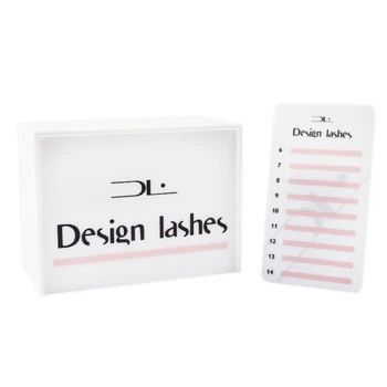 Бокс Design Lashes на 5 планшетов цвет белый