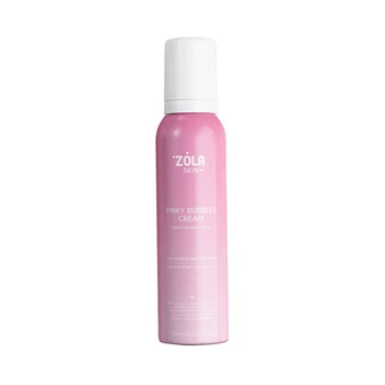 Крем-пенка для умывания ZOLA Pinky Bubbles Cream с ниацинамидом и витаминами E и B6 150 мл