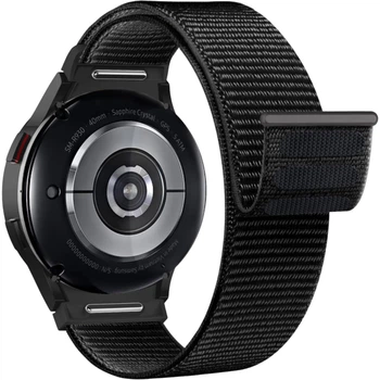 Ремінець ArmorStandart Nylon Band для Samsung Galaxy Watch 7/FE/6/6 Classic/5/5 Pro/4/4 Classic Black (ARM86847)