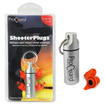 Беруши активные для стрельбы с фильтром ProGuard ShooterPlugz (12069)