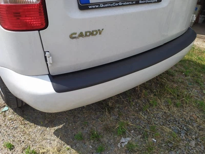 Volkswagen Caddy 2004-2010 Защитная накладка на задний бампер (ABS)