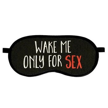 Маска для сну Wake me only for sex