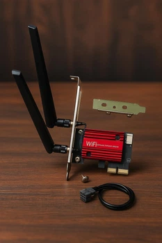 Мережевий адаптер FENVI WiFi 5 PCI-E AC1200, дводіапазонний