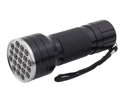 Ультрафиолетовый фонарь 21 LED, 365-400 НМ