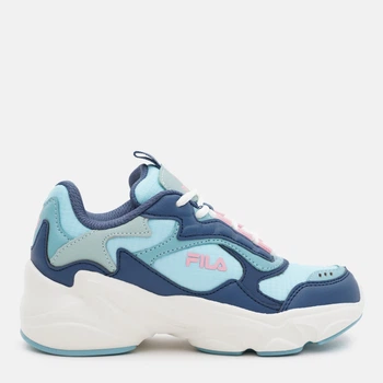 Дитячі кросівки для дівчинки Fila Collene Cb FFK0083-53347 34 Бірюзові (8720905167265)