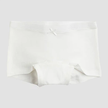 Детские трусы-шорты для девочки H&M 690054002c35 122-128 см Белые (KC1000000054849)