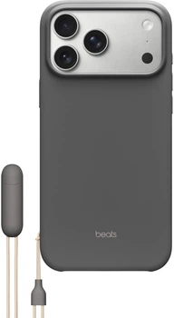 Панель Apple Beats Kickstand Case with MagSafe and Camera Control для Apple iPhone 17 Pro Max Granite Gray (MGY94)