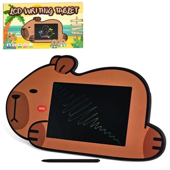 LCD планшет капибара для рисование с ручкой на батарейках KL SMT0016