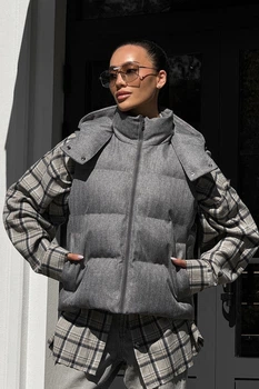 Жилет Jadone Fashion Арк S-M серый
