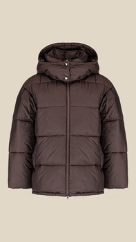 Куртка однотонная женская LAWA WBC02422 XL/2XL Коричневый shop (2888000014474)