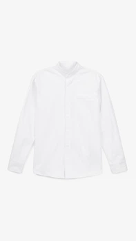 Рубашка однотонная для мальчика MOYABERLA H025 116 см Белый shop (2000999172878)