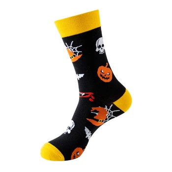 Високі шкарпетки на Хелловін Honey Fashion Accessories 37-43р чорний (1-80)