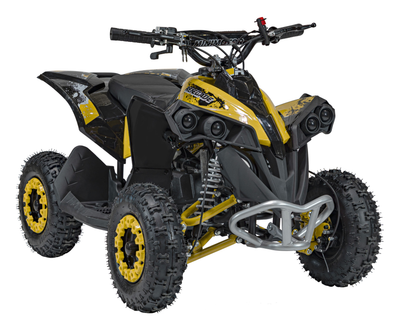 Квадроцикл бензиновий RENEGADE HIPERFECT 49CC Жовтий (5903864941555)