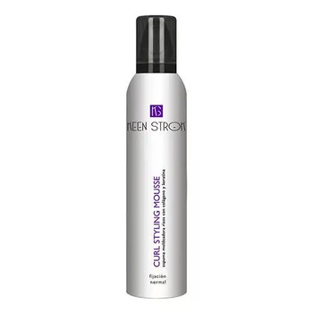 Мусс для фиксации и увлажнения вьющихся волос Keen Strok CURL STYLING NORMAL FIXING MOUSSE 240 мл