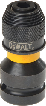 Adapter do zakrętarek udarowych DeWalt 1/2 do bitów 1/4 (DT7508-QZ)