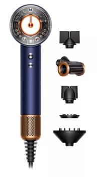Фен Dyson Supersonic HD16 Nural Straight+Wavy (берлинская лазурь/медь)